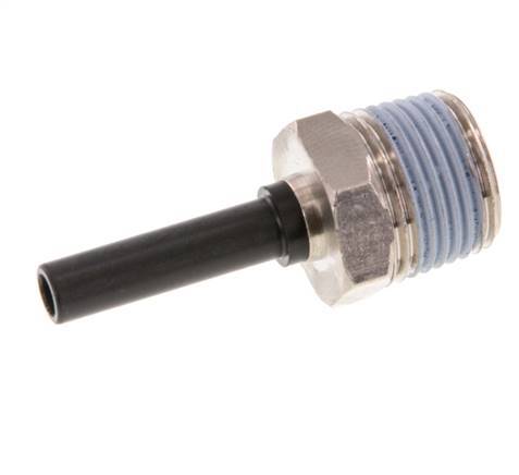 6mm x R3/8'' Plug-in Fitting with Male Threads Brass/PA 66 NBR [5 Pieces]