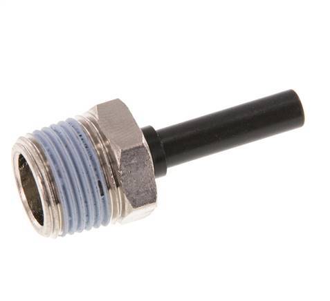 6mm x R3/8'' insteekfitting Messing/PA 66 buitendraad NBR [5 Stuks]