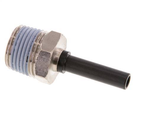 6mm x R3/8'' insteekfitting Messing/PA 66 buitendraad NBR [5 Stuks]