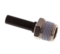 8mm x R3/8'' insteekfitting Messing/PA 66 buitendraad NBR [5 Stuks]