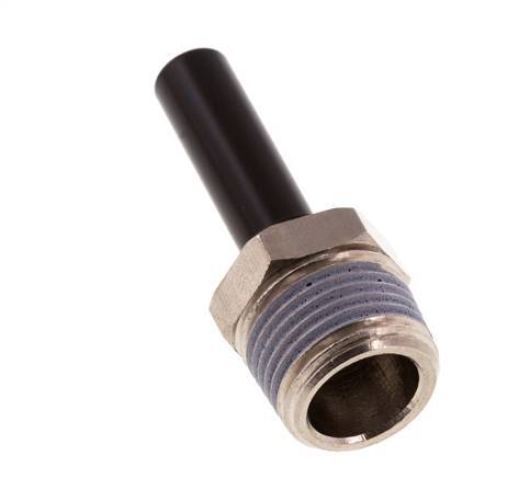 8mm x R3/8'' insteekfitting Messing/PA 66 buitendraad NBR [5 Stuks]