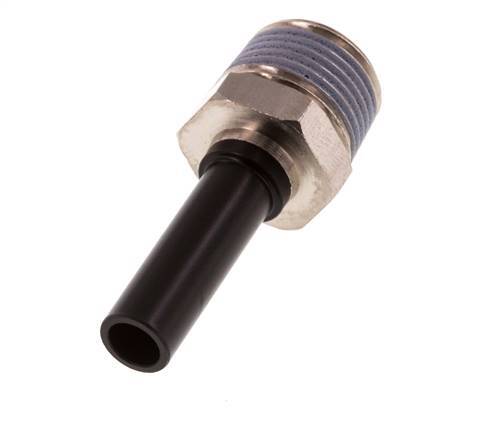 8mm x R3/8'' insteekfitting Messing/PA 66 buitendraad NBR [5 Stuks]