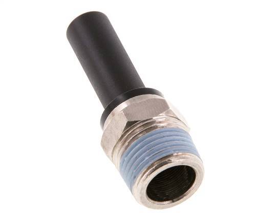 10mm x R3/8'' insteekfitting Messing/PA 66 Buitendraad NBR [2 Stuks]