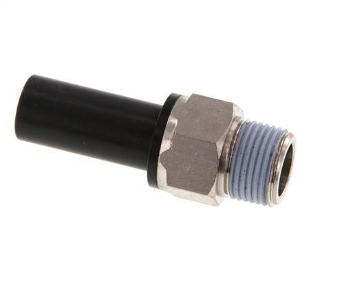 14mm x R3/8'' insteekfitting Messing/PA 66 Buitendraad NBR [2 Stuks]