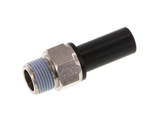 14mm x R3/8'' insteekfitting Messing/PA 66 Buitendraad NBR [2 Stuks]