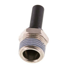 10mm x R1/2'' Plug-in Fitting with Male Threads Brass/PA 66 NBR [2 Pieces]