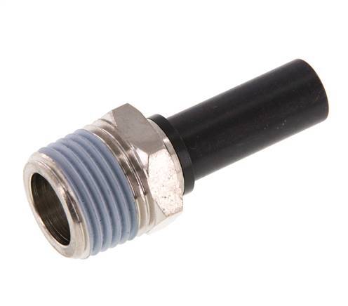 12mm x R1/2'' insteekfitting Messing/PA 66 Buitendraad NBR [2 Stuks]