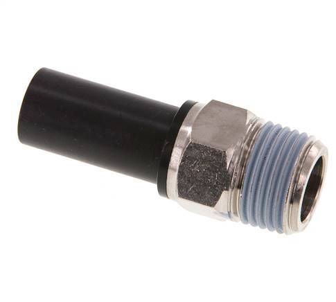 16mm x R1/2'' insteekfitting Messing/PA 66 Buitendraad NBR [2 Stuks]