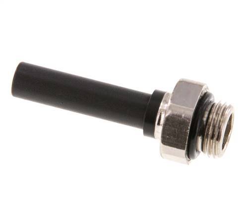 6mm x G1/8'' Plug-in Fitting with Male Threads Brass/PA 66 NBR [5 Pieces]