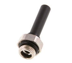 6mm x G1/8'' insteekfitting Messing/PA 66 buitendraad NBR [5 Stuks]