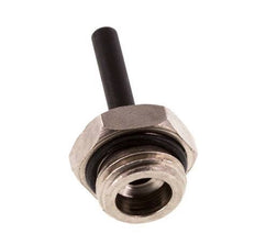 4mm x G1/4'' insteekfitting Messing/PA 66 buitendraad NBR [5 Stuks]