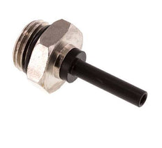 4mm x G1/4'' insteekfitting Messing/PA 66 buitendraad NBR [5 Stuks]