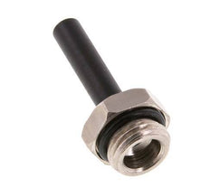 6mm x G1/4'' insteekfitting Messing/PA 66 buitendraad NBR [5 Stuks]