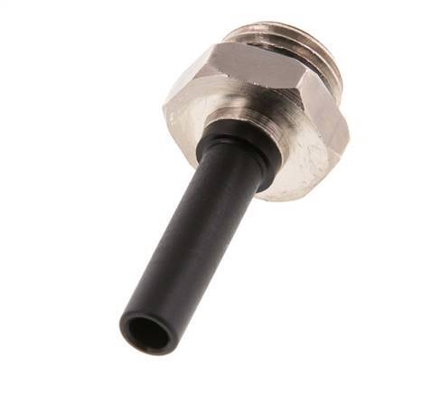 6mm x G1/4'' insteekfitting Messing/PA 66 buitendraad NBR [5 Stuks]