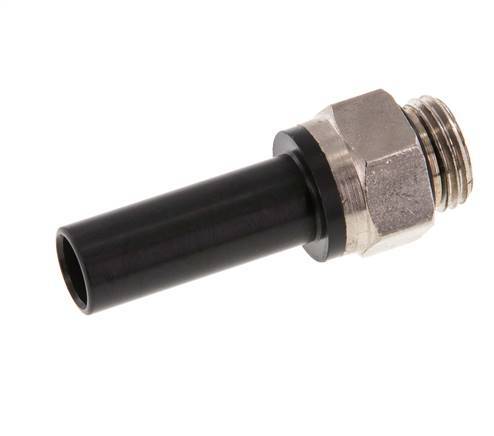 10mm x G1/4'' insteekfitting Messing/PA 66 Buitendraad NBR [2 Stuks]