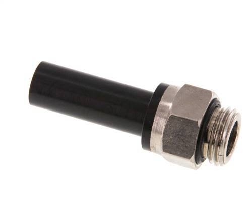 10mm x G1/4'' insteekfitting Messing/PA 66 Buitendraad NBR [2 Stuks]