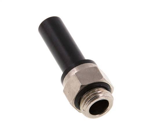 10mm x G1/4'' insteekfitting Messing/PA 66 Buitendraad NBR [2 Stuks]