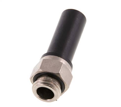 12mm x G1/4'' insteekfitting Messing/PA 66 Buitendraad NBR [2 Stuks]