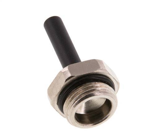 6mm x G3/8'' insteekfitting Messing/PA 66 Buitendraad NBR [2 Stuks]