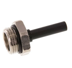 6mm x G3/8'' insteekfitting Messing/PA 66 Buitendraad NBR [2 Stuks]