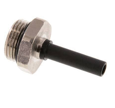 6mm x G3/8'' insteekfitting Messing/PA 66 Buitendraad NBR [2 Stuks]