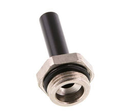 8mm x G3/8'' insteekfitting Messing/PA 66 Buitendraad NBR [2 Stuks]