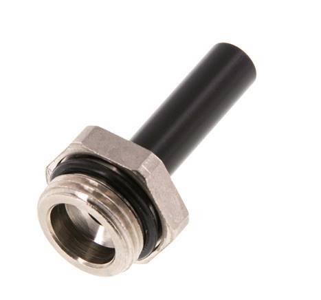 8mm x G3/8'' insteekfitting Messing/PA 66 Buitendraad NBR [2 Stuks]