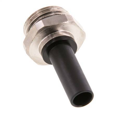 10mm x G1/2'' insteekfitting Messing/PA 66 Buitendraad NBR [2 Stuks]