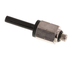 4mm x UNF 10-32 Plug-in Fitting Brass/PA 66 NBR [5 Pieces]