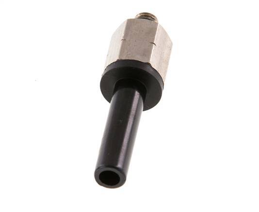 6mm x UNF 10-32 insteekfitting Messing/PA 66 NBR [5 Stuks]
