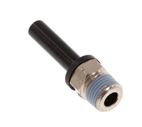 6mm x 1/8'' NPT insteekfitting Messing/PA 66 Buitendraad NBR [2 Stuks]