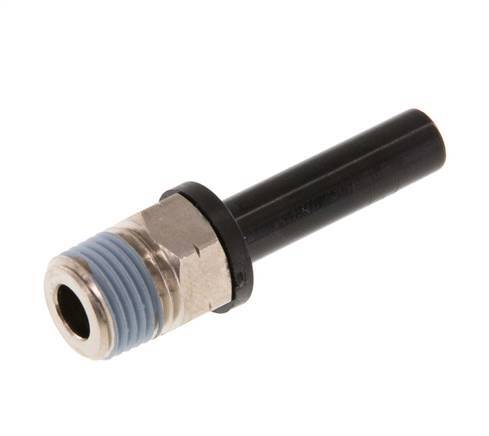 6mm x 1/8'' NPT insteekfitting Messing/PA 66 Buitendraad NBR [2 Stuks]