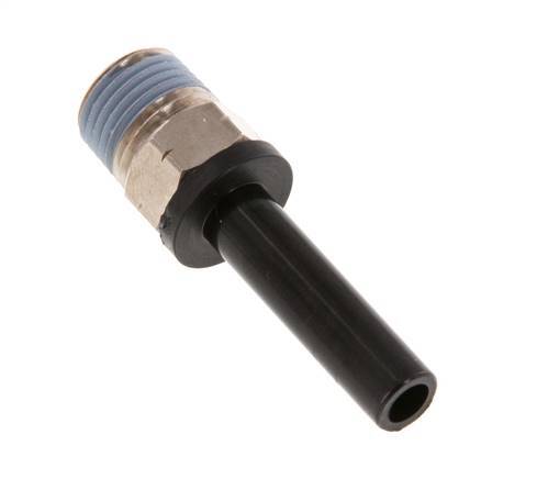 6mm x 1/8'' NPT insteekfitting Messing/PA 66 Buitendraad NBR [2 Stuks]
