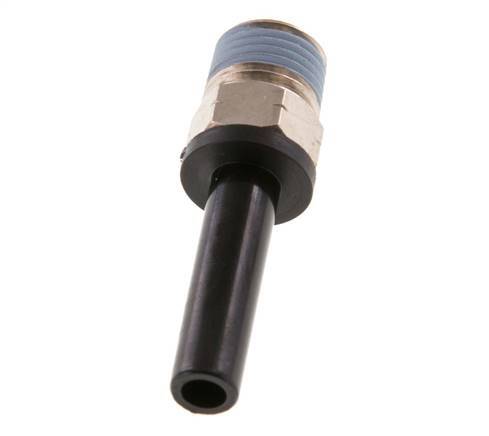 6mm x 1/8'' NPT insteekfitting Messing/PA 66 Buitendraad NBR [2 Stuks]