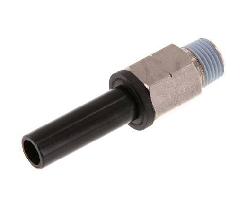 8mm x 1/8'' NPT insteekfitting Messing/PA 66 Buitendraad NBR [2 Stuks]