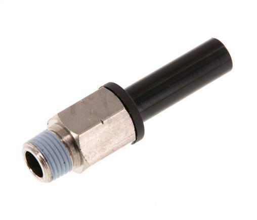 8mm x 1/8'' NPT insteekfitting Messing/PA 66 Buitendraad NBR [2 Stuks]