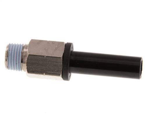 8mm x 1/8'' NPT insteekfitting Messing/PA 66 Buitendraad NBR [2 Stuks]