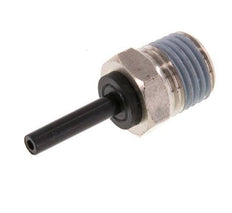 4mm x 1/4'' NPT insteekfitting Messing/PA 66 Buitendraad NBR [2 Stuks]