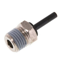 4mm x 1/4'' NPT insteekfitting Messing/PA 66 Buitendraad NBR [2 Stuks]