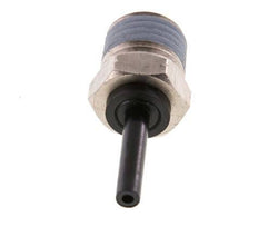 4mm x 1/4'' NPT insteekfitting Messing/PA 66 Buitendraad NBR [2 Stuks]