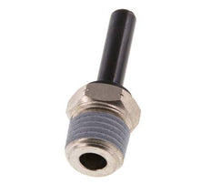 6mm x 1/4'' NPT insteekfitting Messing/PA 66 Buitendraad NBR [2 Stuks]