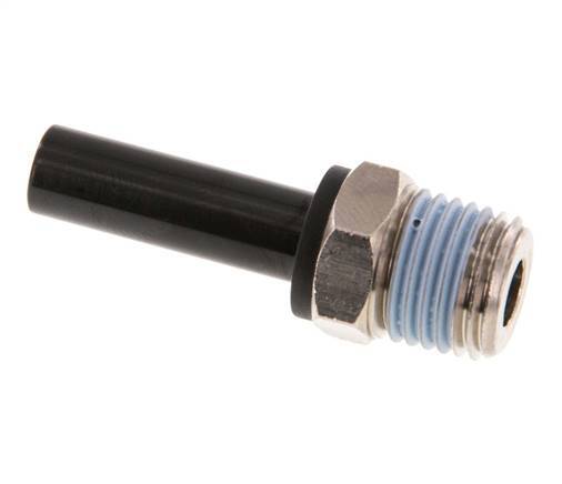 8mm x 1/4'' NPT insteekfitting Messing/PA 66 Buitendraad NBR [2 Stuks]