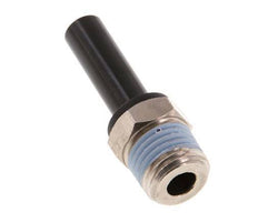 8mm x 1/4'' NPT insteekfitting Messing/PA 66 Buitendraad NBR [2 Stuks]