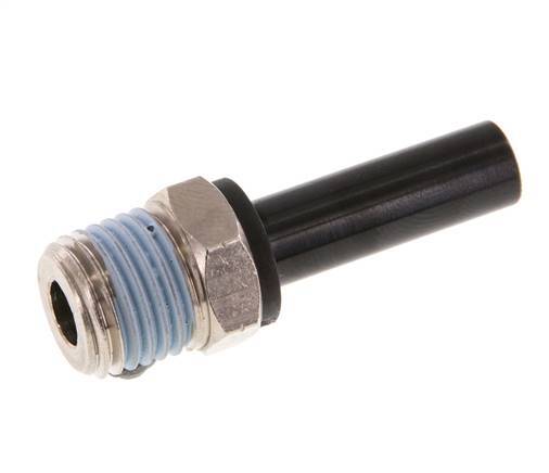 8mm x 1/4'' NPT insteekfitting Messing/PA 66 Buitendraad NBR [2 Stuks]