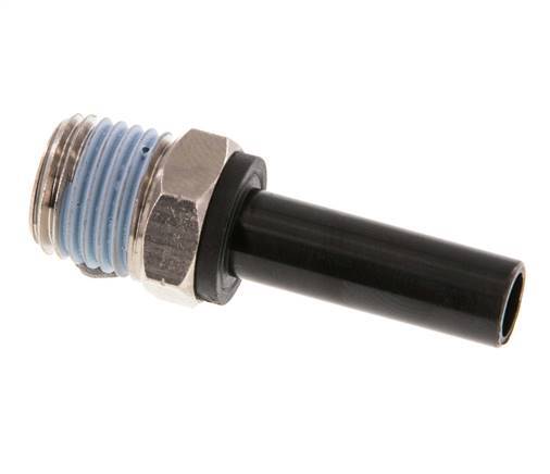 8mm x 1/4'' NPT insteekfitting Messing/PA 66 Buitendraad NBR [2 Stuks]