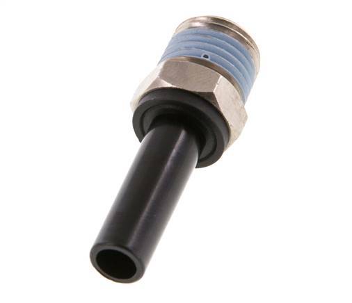 8mm x 1/4'' NPT insteekfitting Messing/PA 66 Buitendraad NBR [2 Stuks]