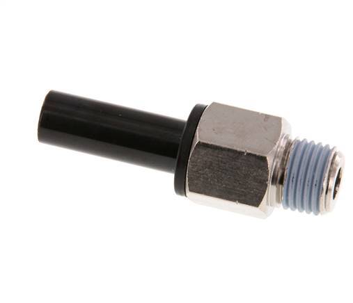 10mm x 1/4'' NPT Plug-in Fitting with Male Threads Brass/PA 66 NBR [2 Pieces]