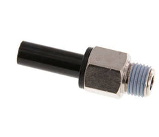 10mm x 1/4'' NPT Plug-in Fitting with Male Threads Brass/PA 66 NBR [2 Pieces]