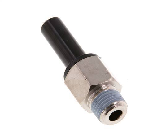 10mm x 1/4'' NPT insteekfitting Messing/PA 66 Buitendraad NBR [2 Stuks]