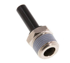 8mm x 3/8'' NPT insteekfitting Messing/PA 66 Buitendraad NBR [2 Stuks]